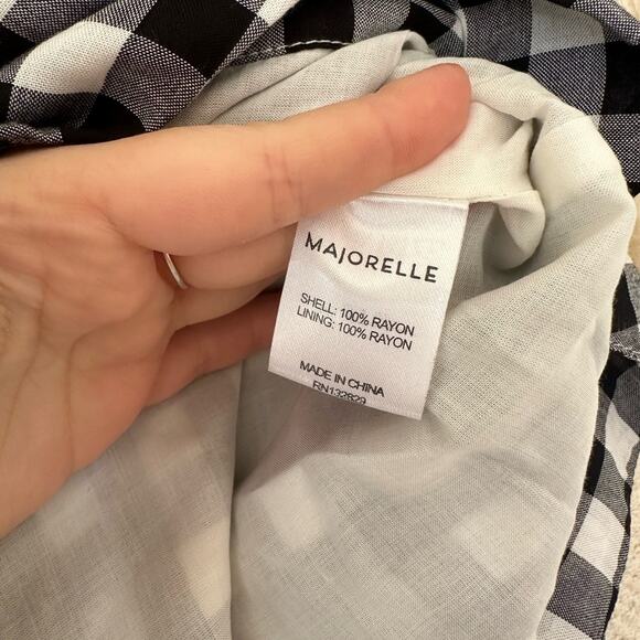 NWT: Majorelle Gingham Midi Skirt - Picture 4 of 6